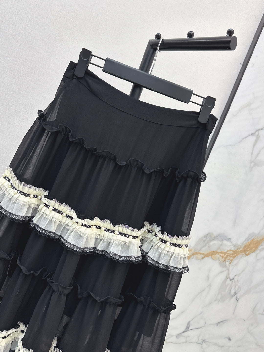 25ss tiered skirt