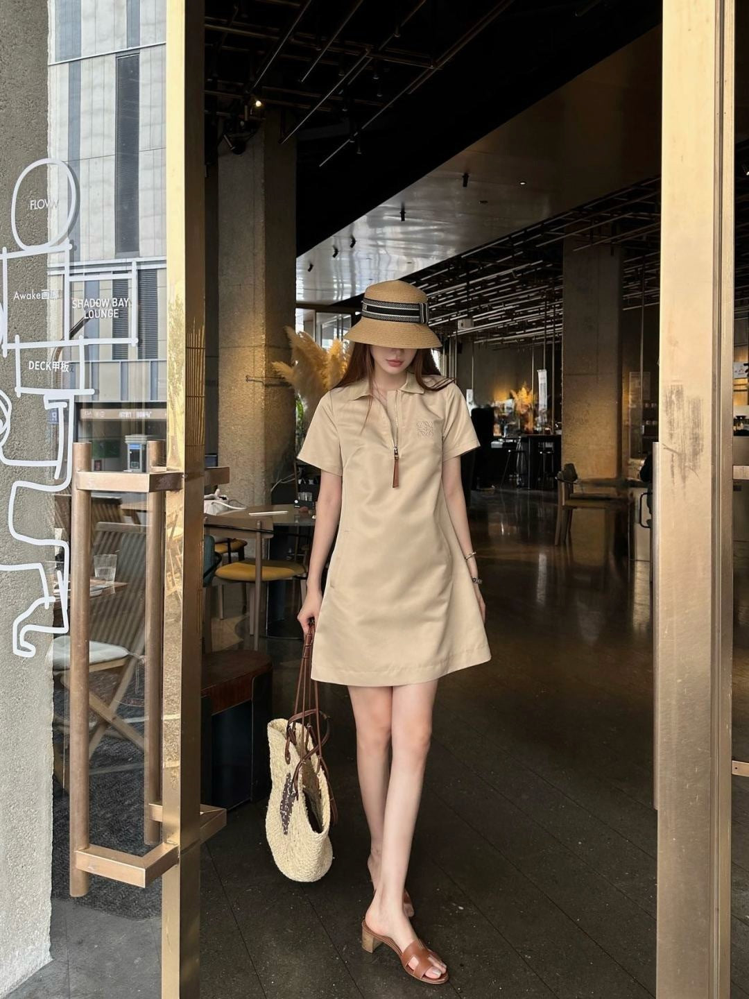 25ss embroidered dress