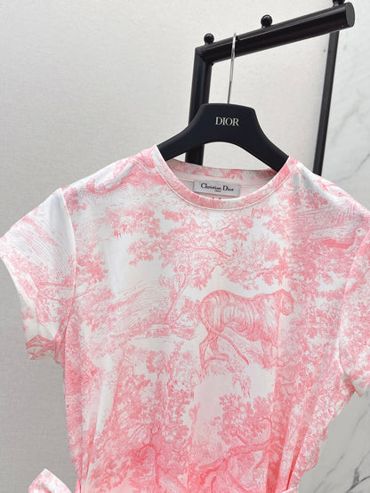 25ss print dress