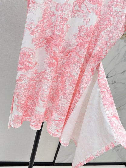 25ss print dress