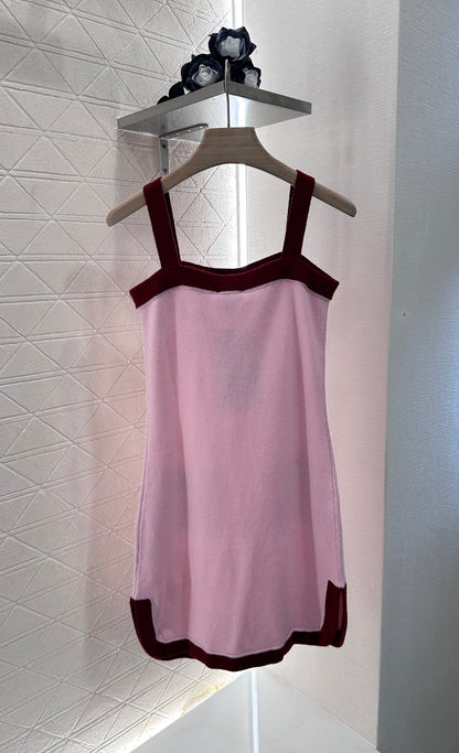2025 new product Knitted suspender skirt