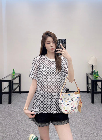 2025 new product Transparent short sleeves