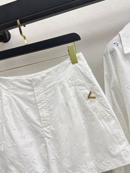 25ss embroidered suit