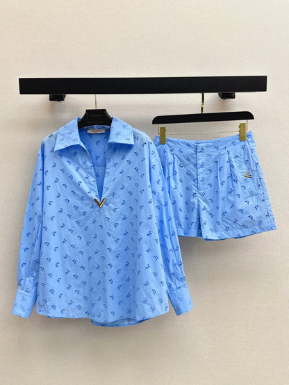 25ss embroidered suit