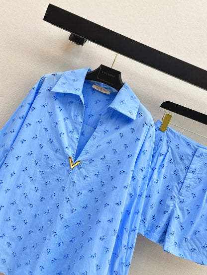 25ss embroidered suit