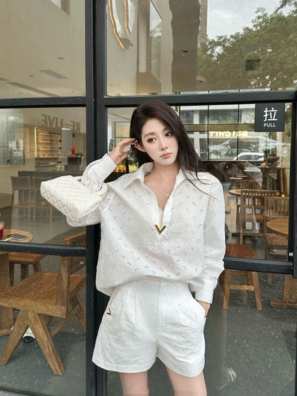 25ss embroidered suit
