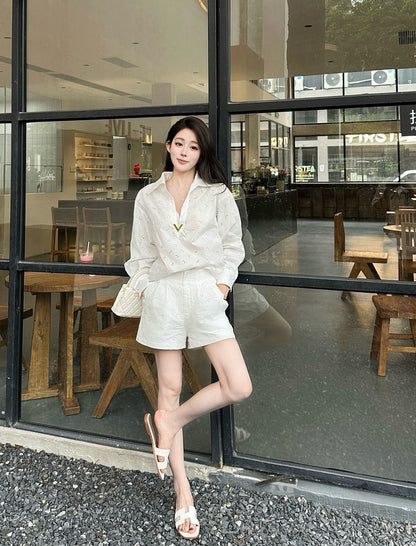 25ss embroidered suit