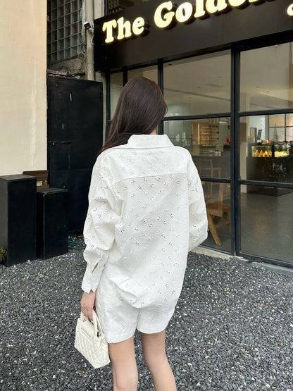 25ss embroidered suit