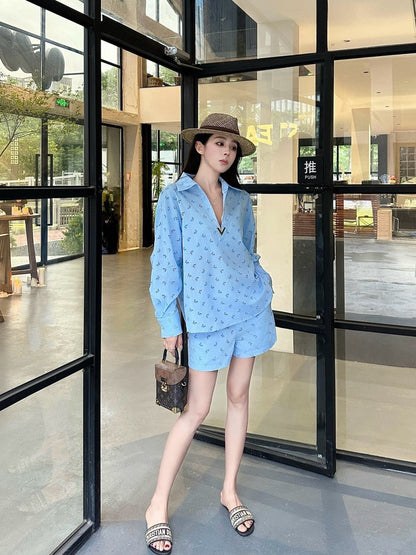 25ss embroidered suit