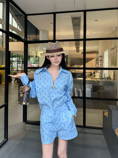25ss embroidered suit