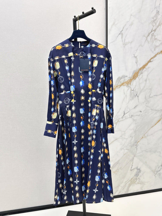 25ss print dress