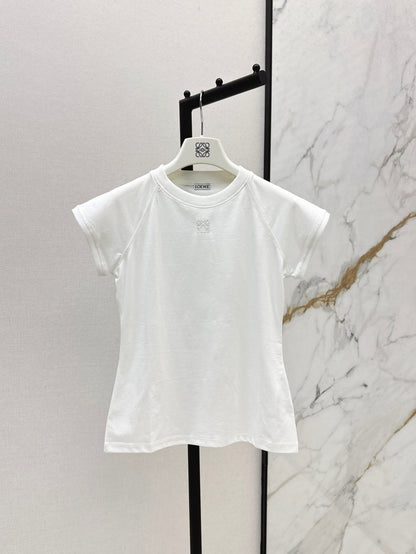 25ss embroidered t-shirt