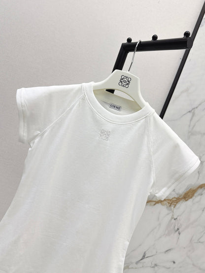 25ss embroidered t-shirt
