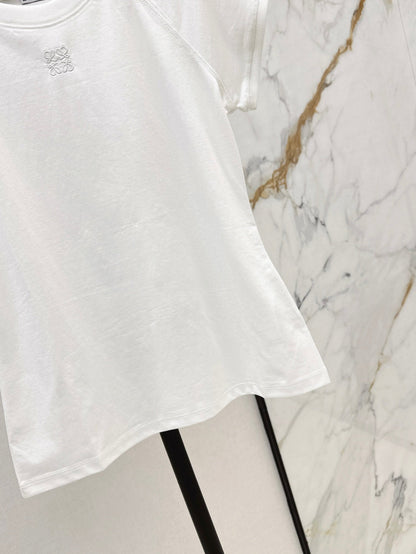 25ss embroidered t-shirt