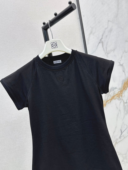 25ss embroidered t-shirt