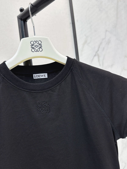 25ss embroidered t-shirt