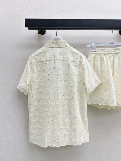 25ss embroidered suit
