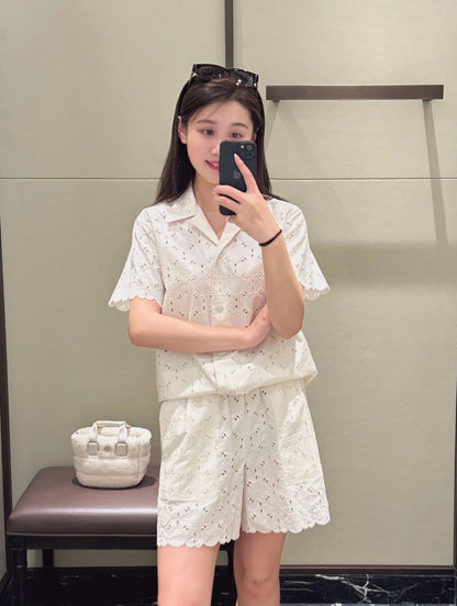 25ss embroidered suit