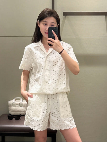 25ss embroidered suit
