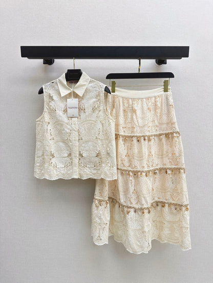 25ss lace suit