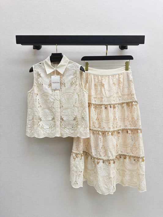 25ss lace suit