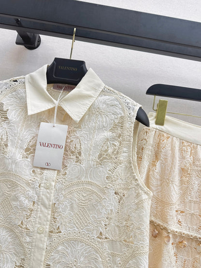 25ss lace suit