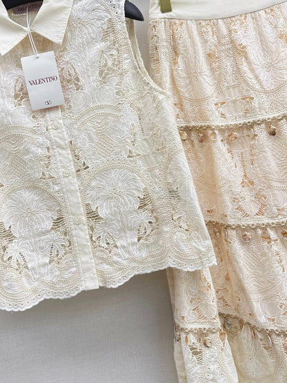 25ss lace suit