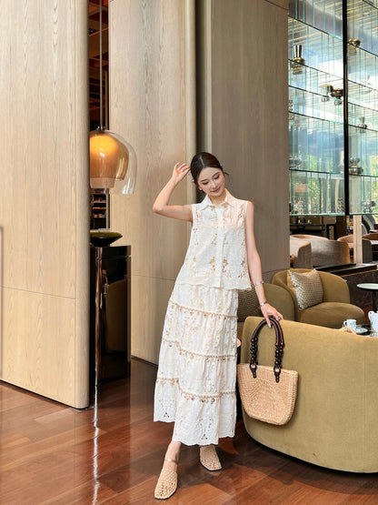 25ss lace suit