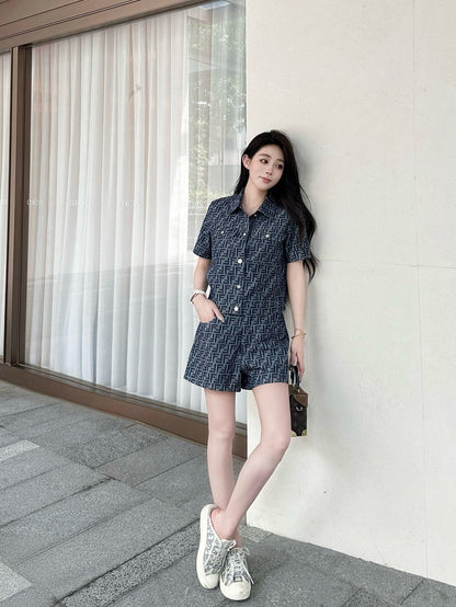 25ss jacquard suit