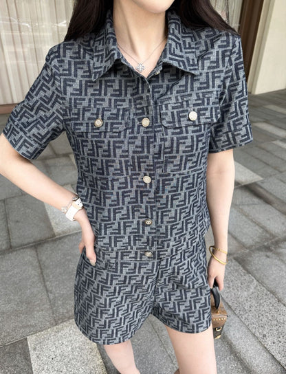 25ss jacquard suit