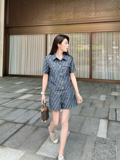 25ss jacquard suit