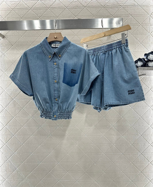 2025 new products Shirt and shorts set