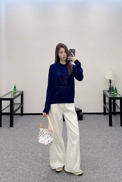 2025 new product Sequin sweater
