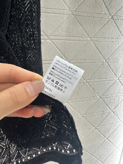 2025 new product Hollow knitted long sleeves