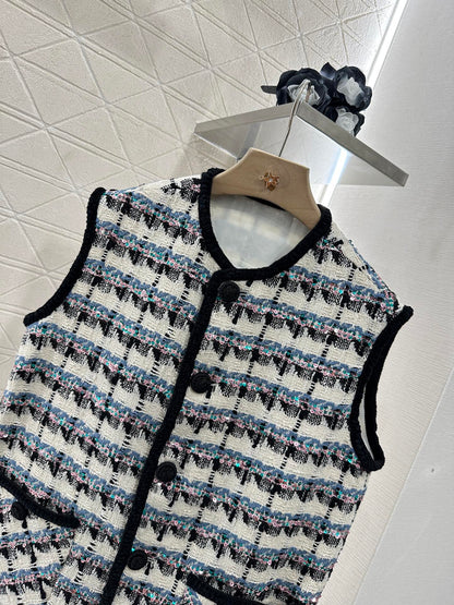 2025 new product Sequined vest