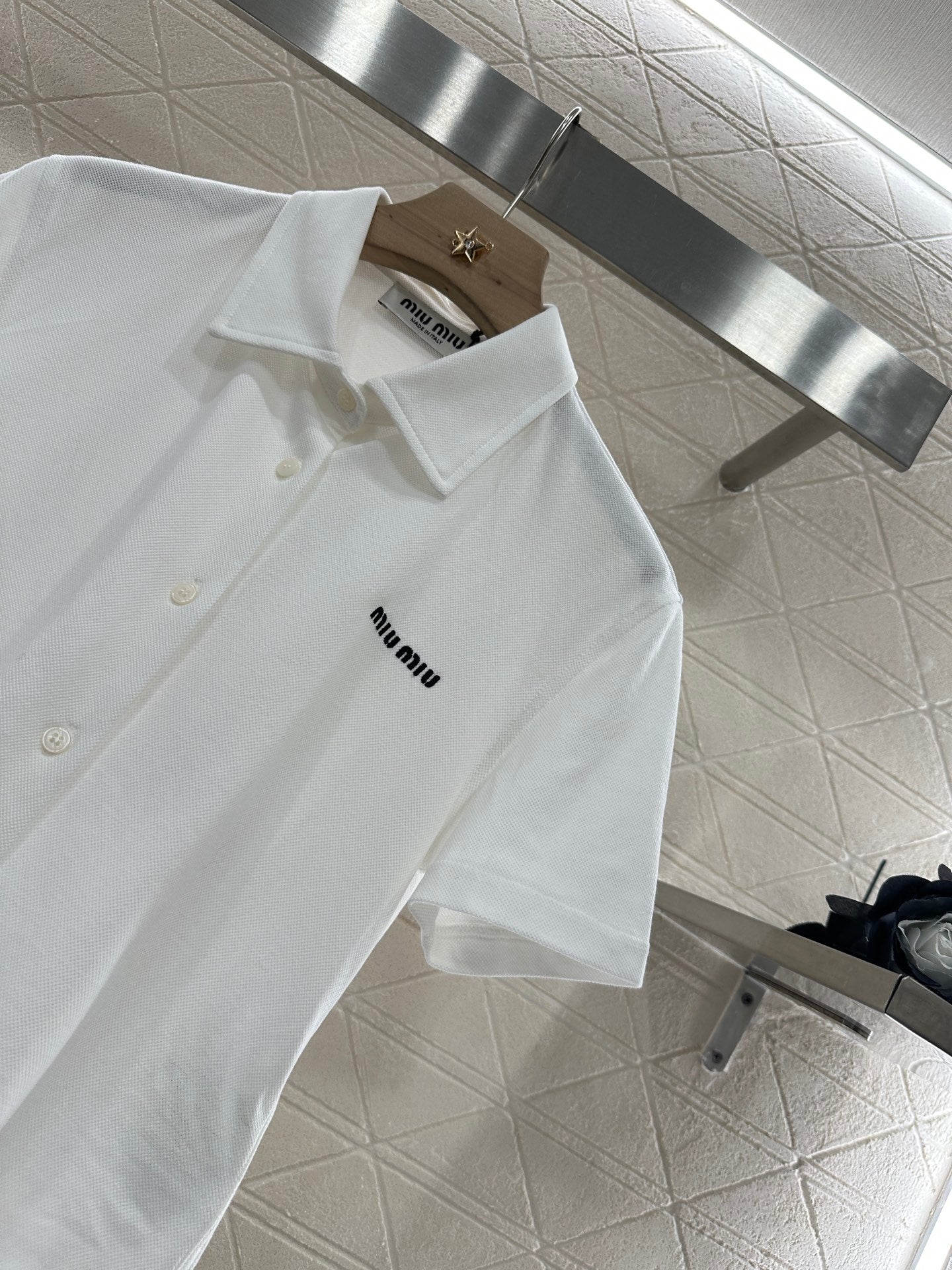 25 new product Short-sleeved 𝑝𝑜𝑙𝑜 cardigan