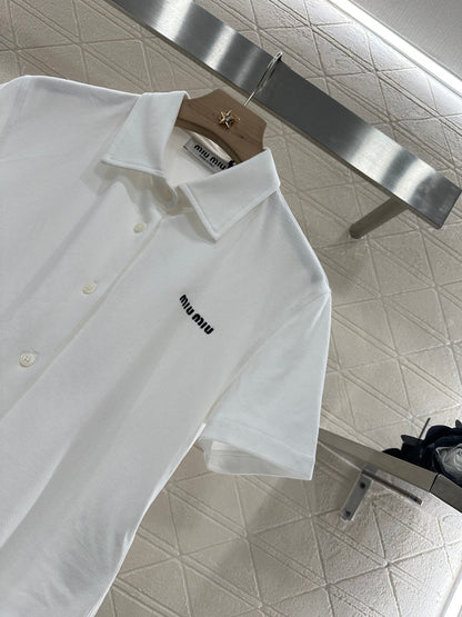 25 new product Short-sleeved 𝑝𝑜𝑙𝑜 cardigan
