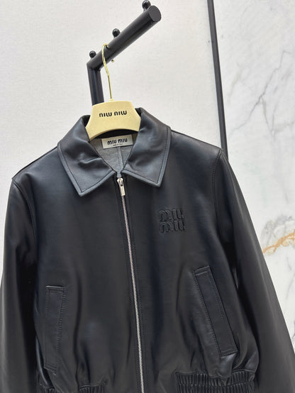25ss leather jacket