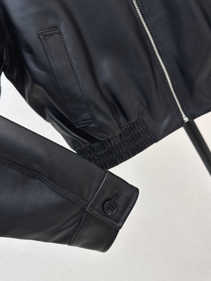 25ss leather jacket