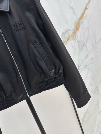 25ss leather jacket