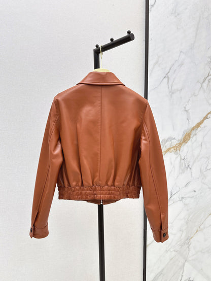 25ss leather jacket