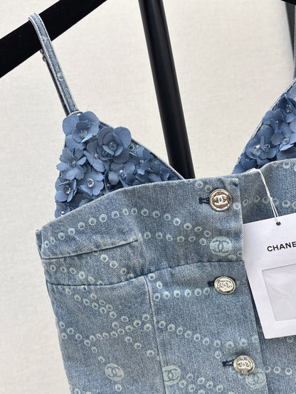 25ss denim camisole