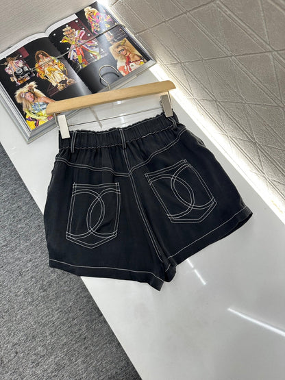 25 new product Double C vest shorts set