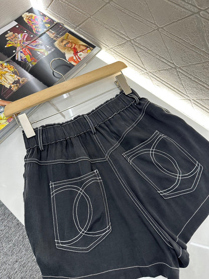 25 new product Double C vest shorts set