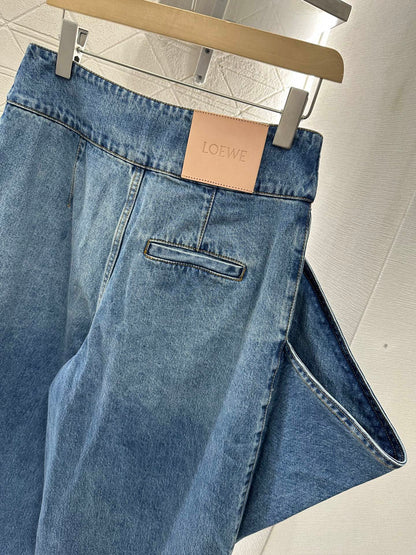 2025 new product Super cool denim cropped pants