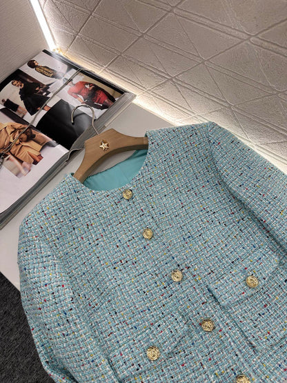 2025 new product Spun colored coat