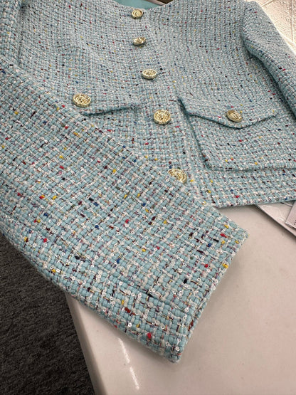 2025 new product Spun colored coat