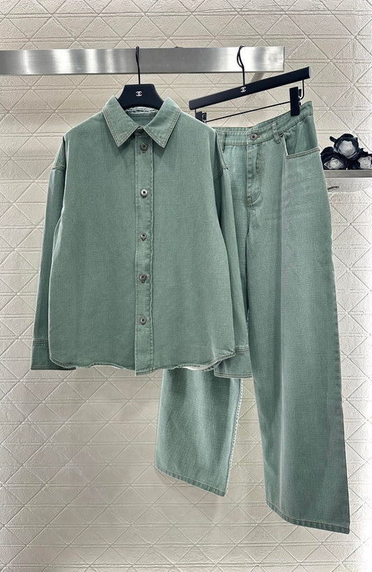 2025 new products Shirt and trousers set