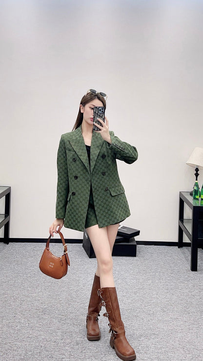 2025 new products Suit jacket and shorts set