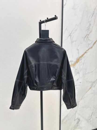 25fw leather jacket